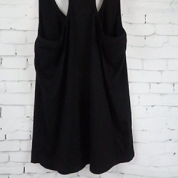 ALOHA BEACHES BLACK RACERBACK TANK TOP SIZE SMALL - Picture 8 of 8